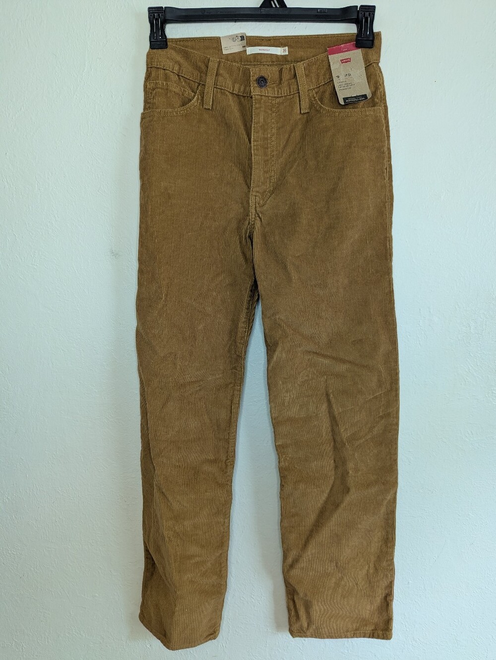 NWT Levi's 94 Baggy Corduroy Jeans Women's Size 26x31